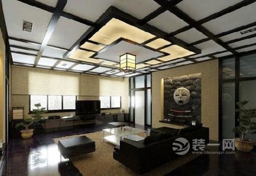 中式风格家居背景墙装修效果图